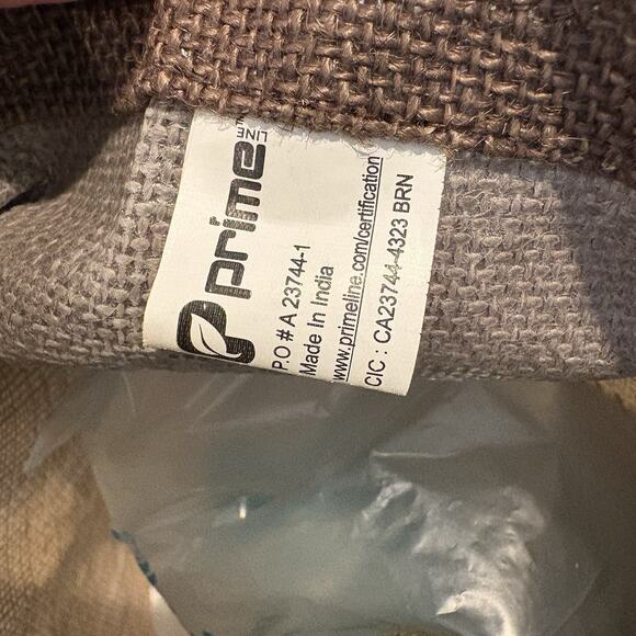 Vintage Feed Sack Tote Purse Handbag Handmade Quilted Upcycled Hook Loop Close - Picture 6 of 16